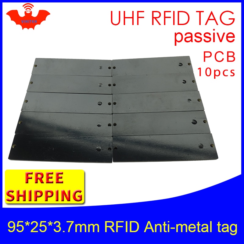 UHF RFID ݼ ± 915mhz 868mhz ܱ Higgs3 EPC 5pcs   95*25*3.7mm Ÿ 簢 PCB Ʈ  RFID ±